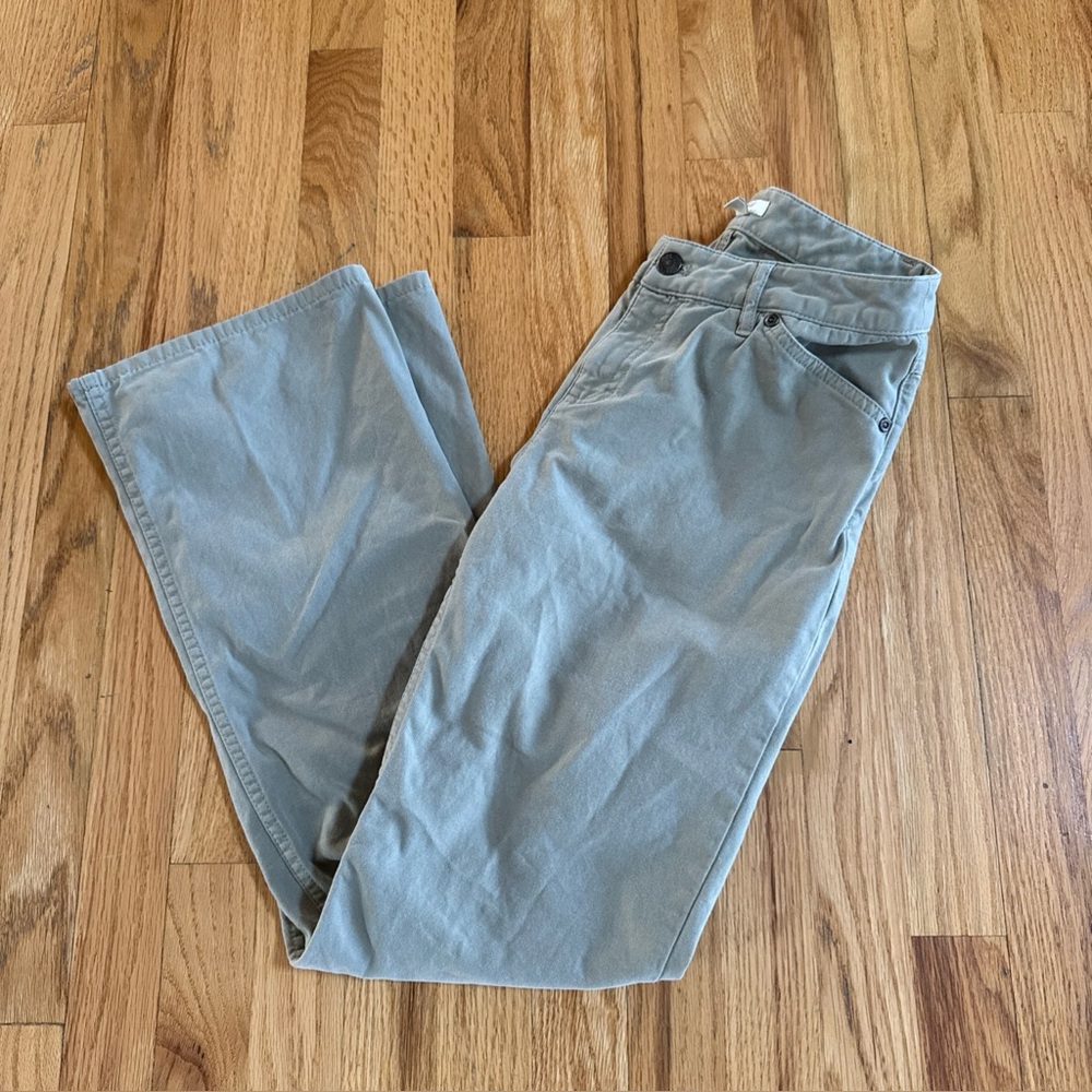 J. Jill Women's Boot Cut Jeans in Light Gray